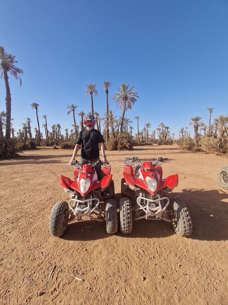 Quad Biking in Desert