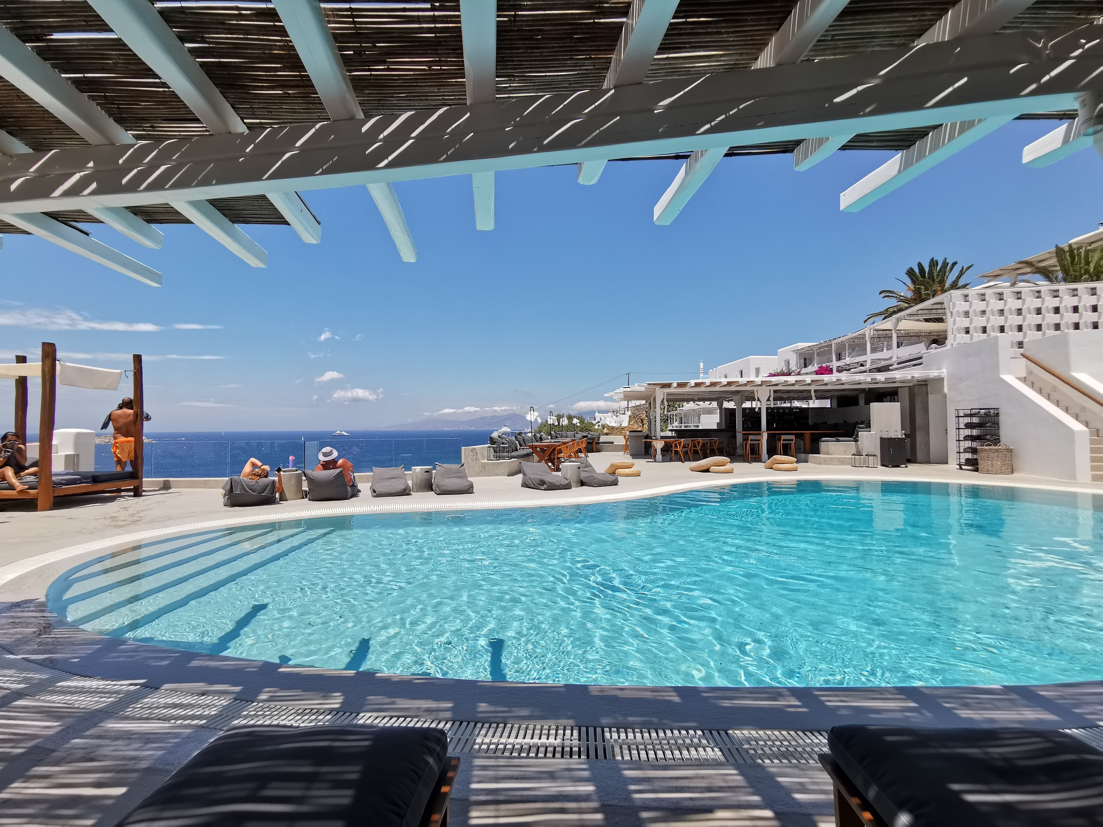 Grand Bohemian Sunset & Sea View Suite with Outdoor Heated Plunge Pool