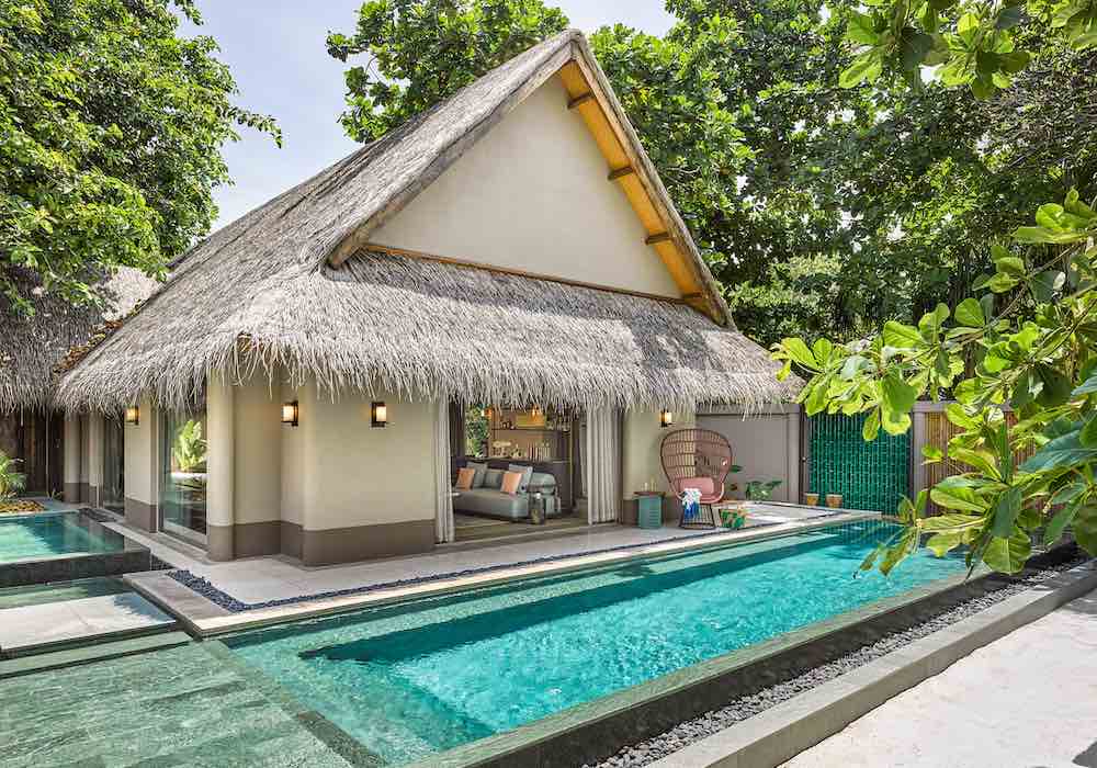 Four-Bedroom Beach Residence with Pool