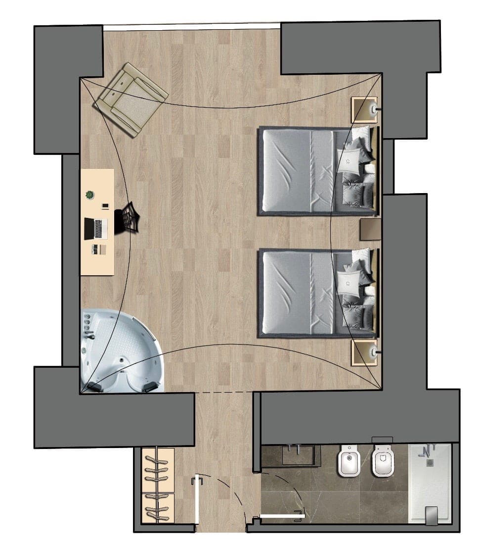 Deluxe Double Room (Spanish Quarters Collection)