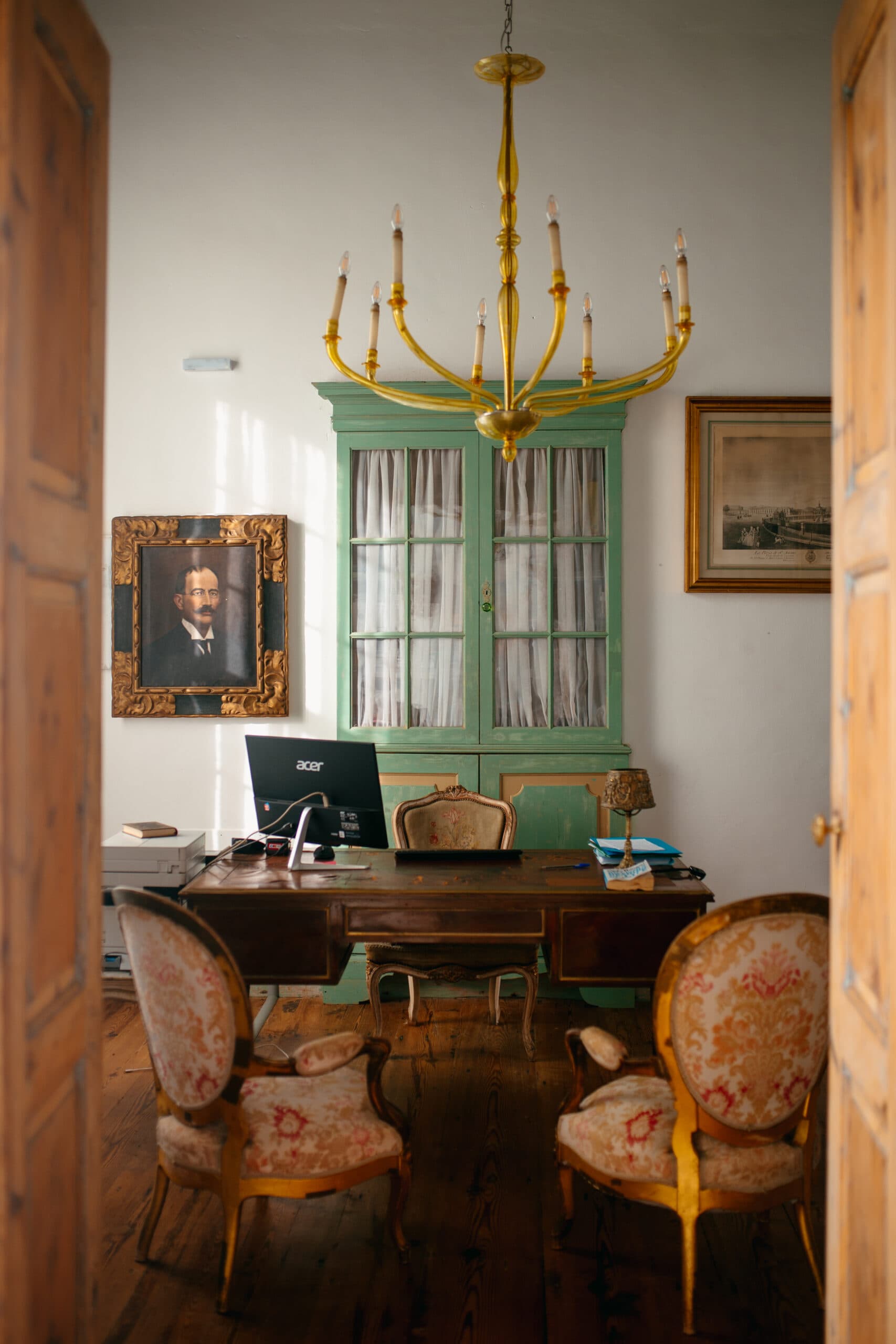 Double Deluxe Room No. 5 — The Palm Room