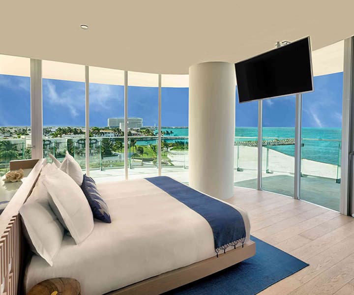 Deluxe Oceanfront One Bedroom Suite Double