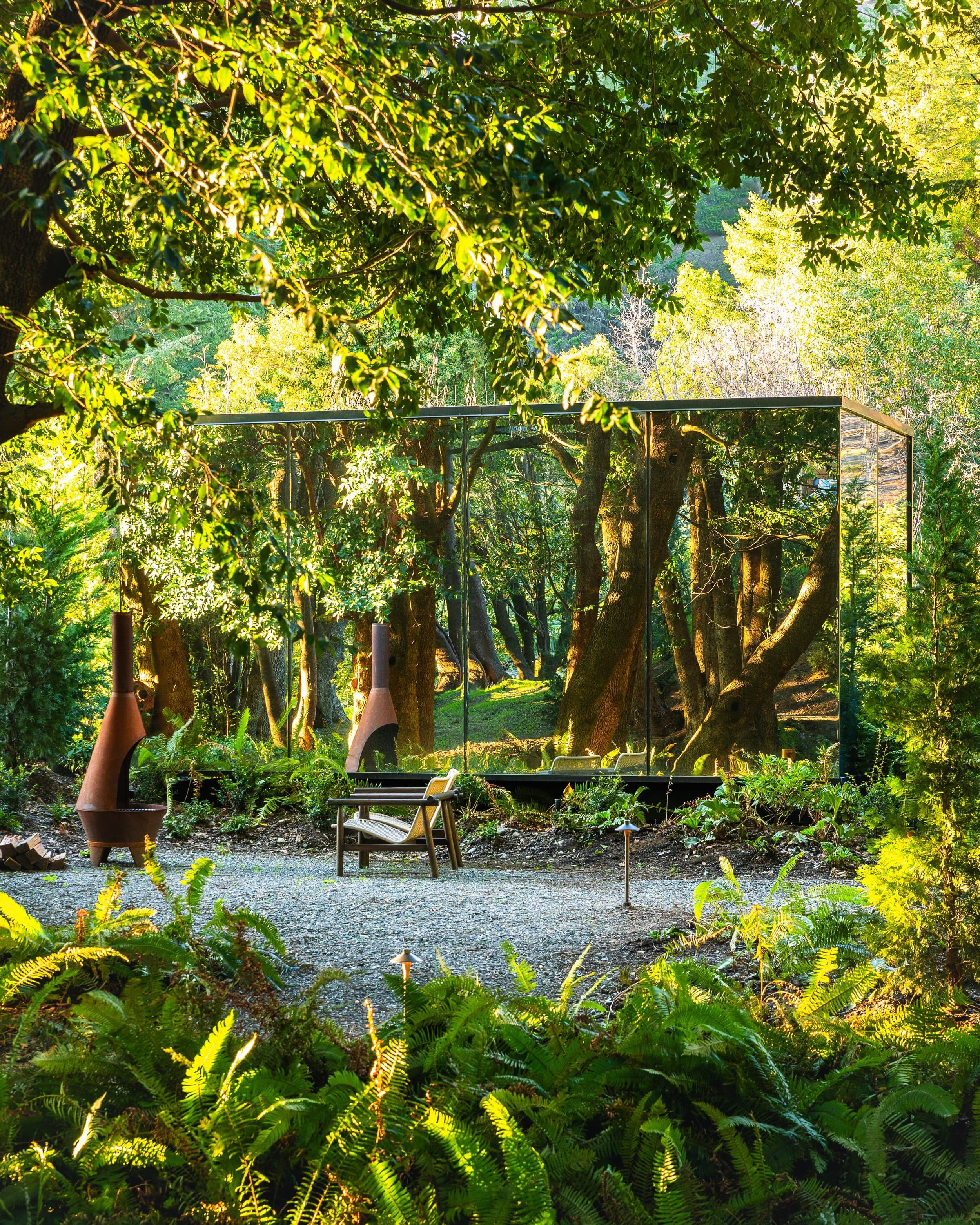 Creekside Glass Cabin