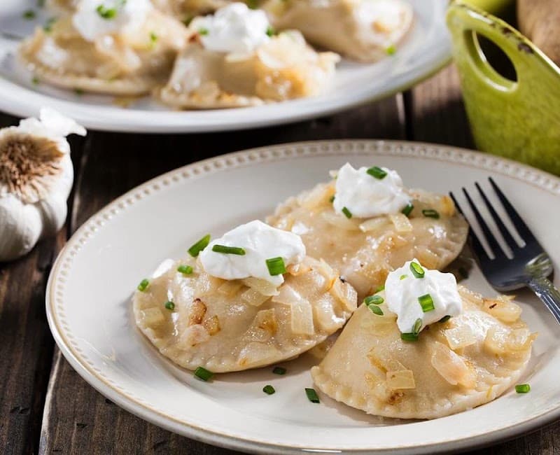 Babushka Pierogies at Findlay Market (Vegetarian Options)