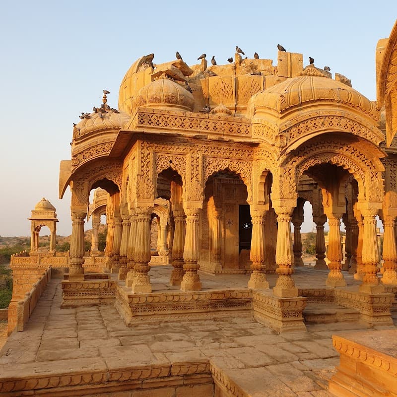 Bada Bagh Cenotaphs