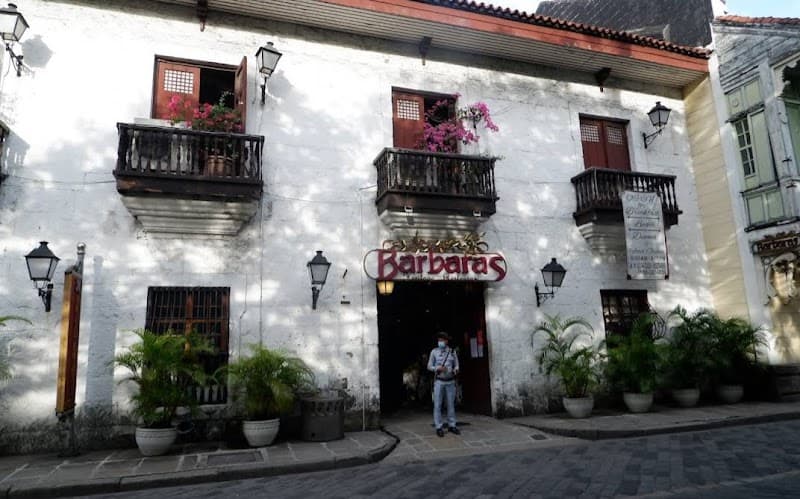 Barbara’s Heritage Restaurant (or similar Intramuros spot)