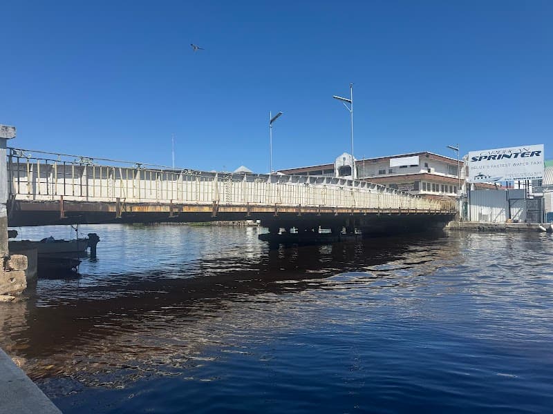 Belize City Swing Bridge & Waterfront