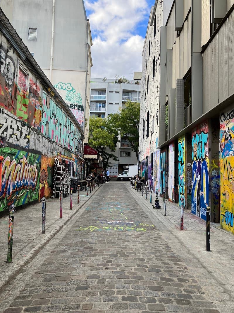 Belleville Neighborhood & Rue Dénoyez Street Art