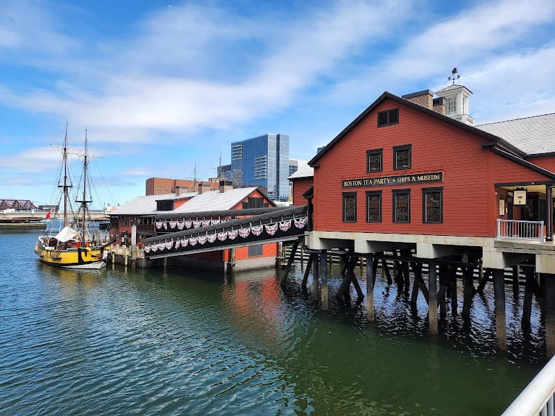 Boston Tea Party Ships & Museum (exterior and bridge area)