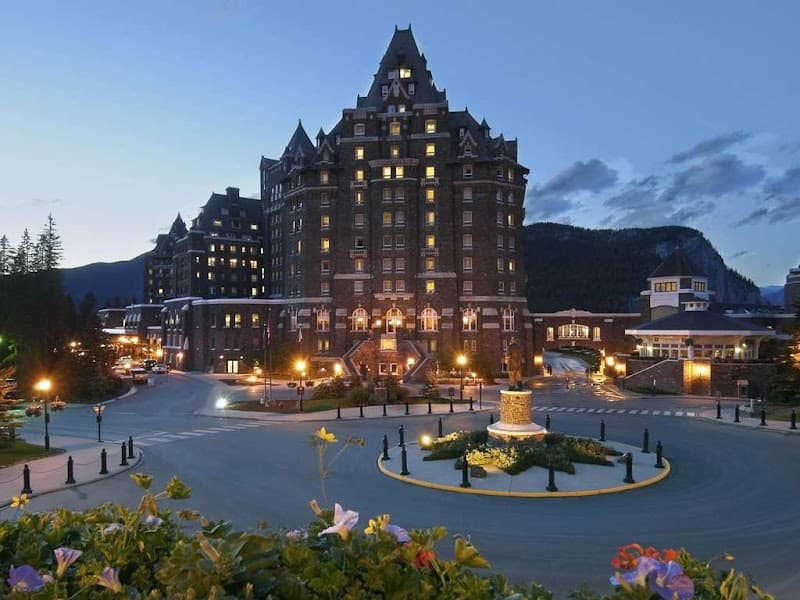 Bow Falls & Fairmont Banff Springs