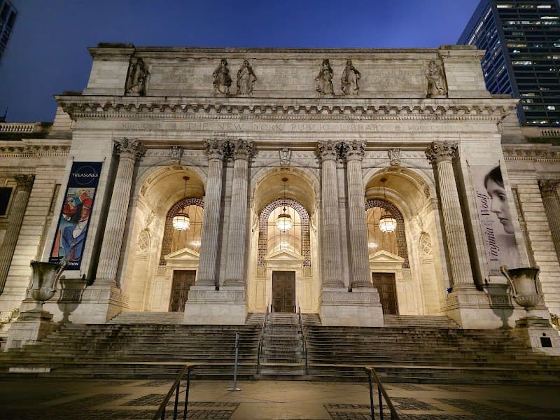 Bryant Park & New York Public Library (Main Branch)