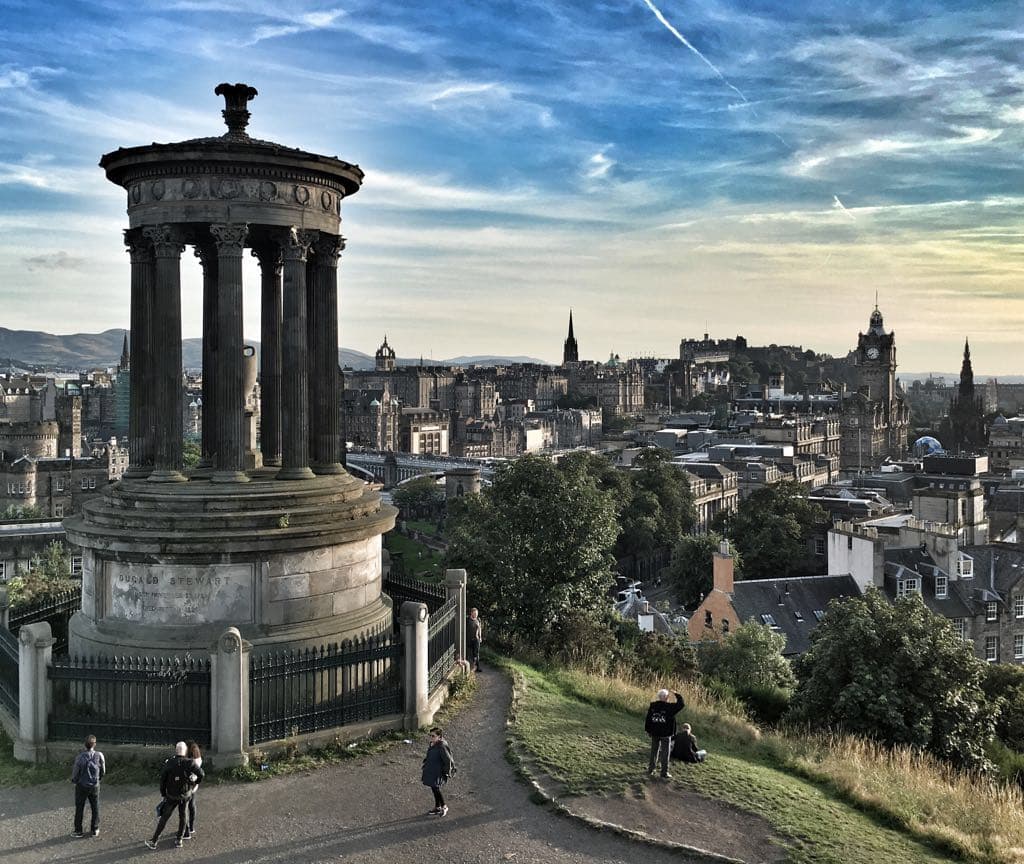 Calton Hill Panoramic Viewpoint