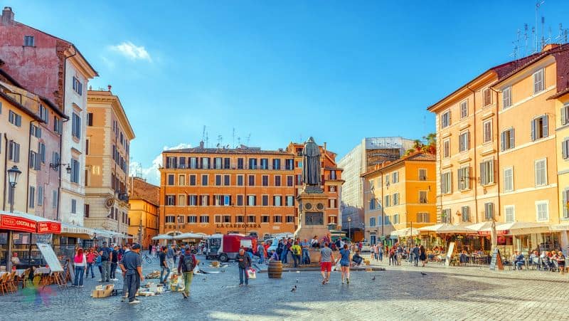 Campo de’ Fiori Market & Piazza Navona
