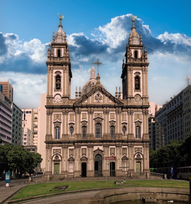Candelária Church & São Bento Monastery Area