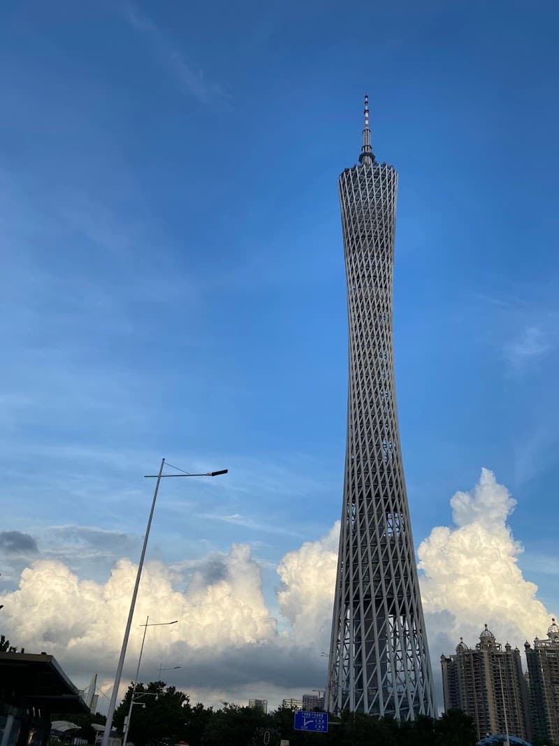 Canton Tower Riverside Greenway