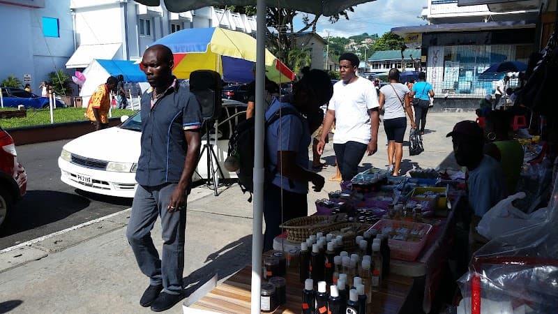 Castries Central Market & William Peter Boulevard Shopping