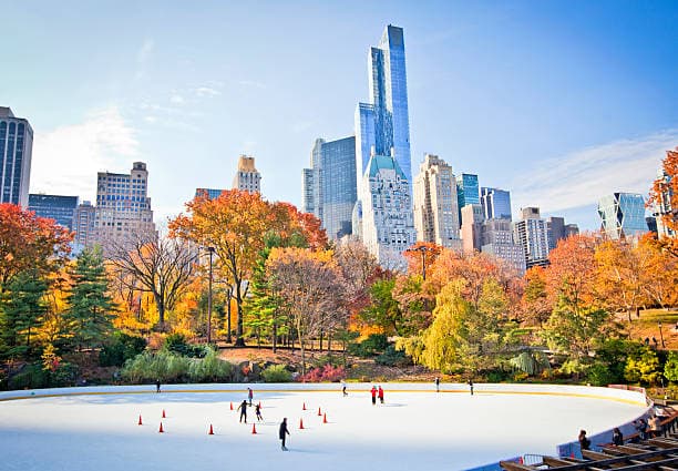 Central Park East Side Walk