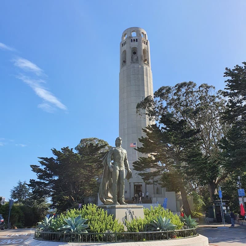 Coit Tower and Telegraph Hill Views