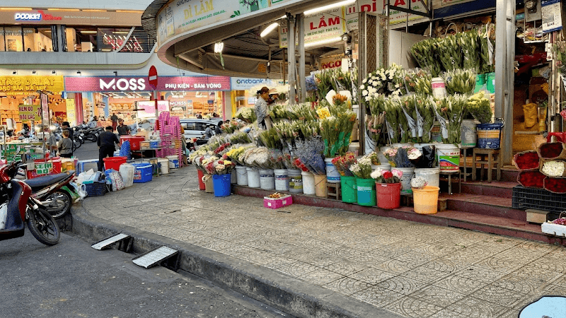 Da Lat Market & Surrounding Streets