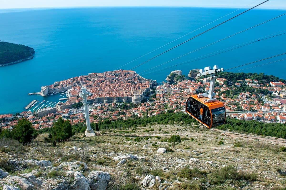 Dubrovnik Cable Car to Mount Srđ