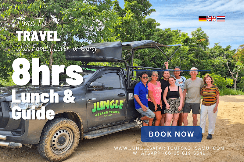 Eco Jungle Safari Tour Around Koh Samui (Full Day)