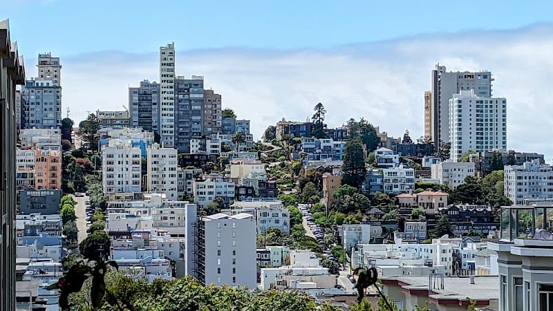 Embarcadero & Filbert Steps to Coit Tower