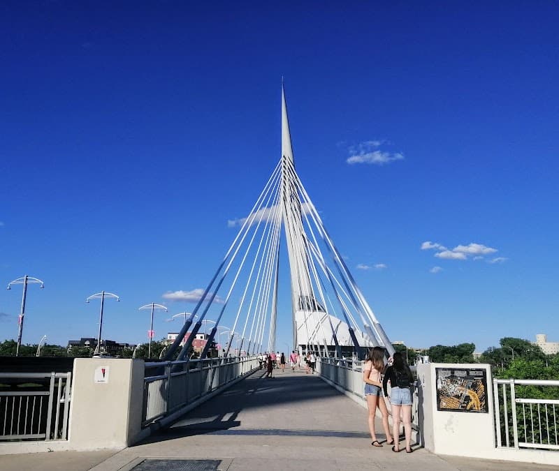 Esplanade Riel and Provencher River Walk