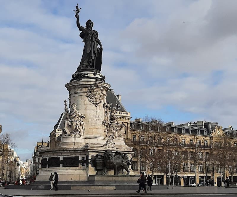 Evening Around Place de la République