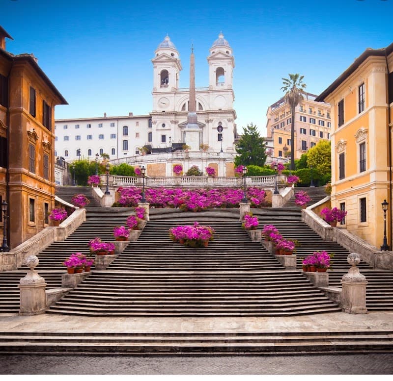 Evening at the Spanish Steps & Via del Corso