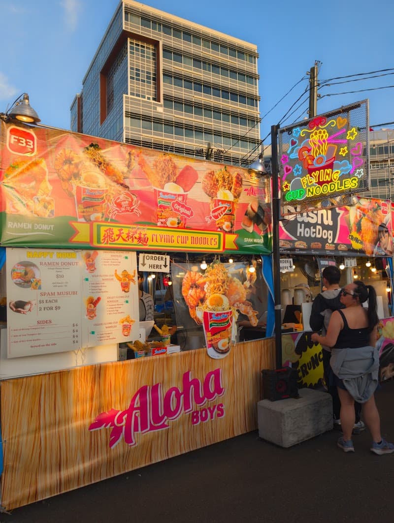 Food Stalls at Richmond Night Market