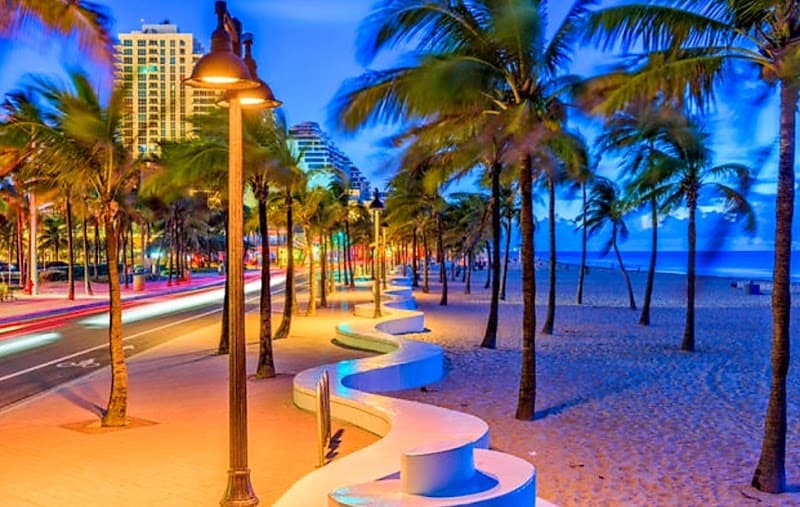Fort Lauderdale Beach Park & Green Areas