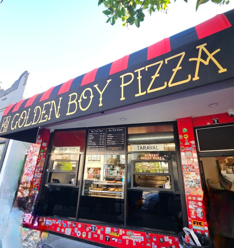Golden Boy Pizza (Vegetarian Slices)