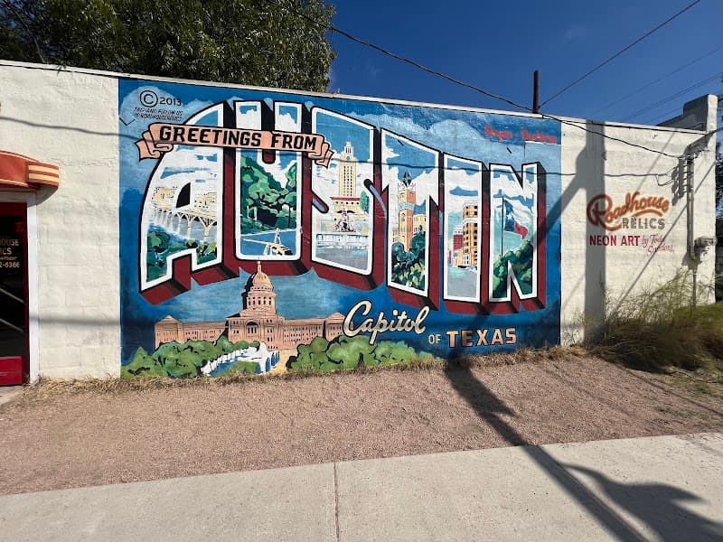 Greetings from Austin Mural & South 1st Street Murals