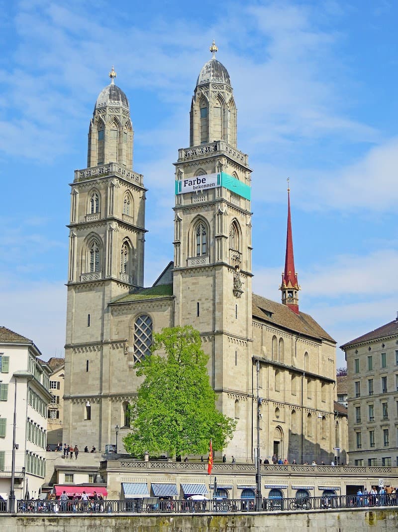 Grossmünster and Limmat Riverside