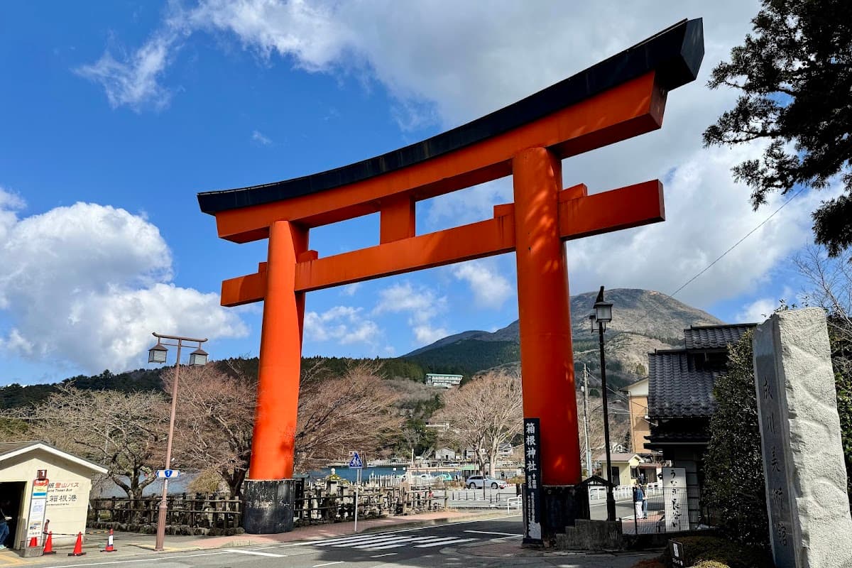 Hakone Shrine and Torii Gate
