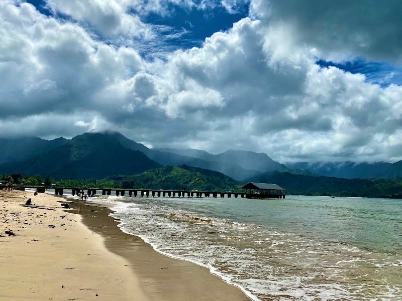 Hanalei Bay Beach