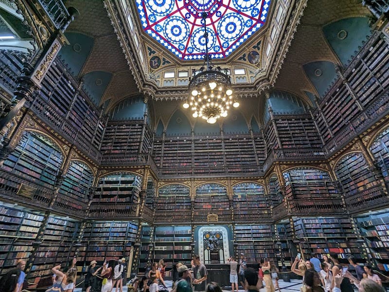 Historic Centro Walk & Royal Portuguese Reading Room