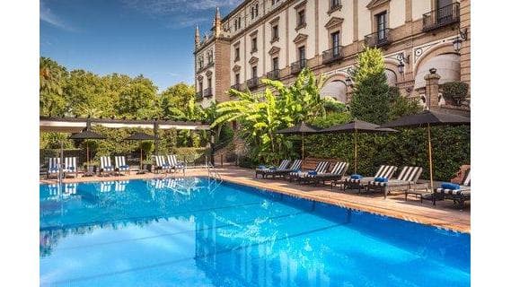 Hotel Alfonso XIII or Mid-Range Alternative in Santa Cruz