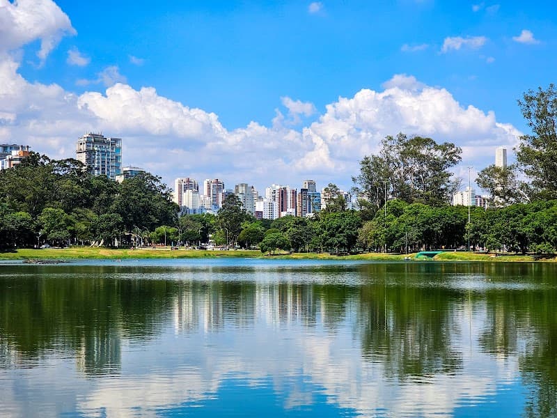Ibirapuera Park Walk and Lakes