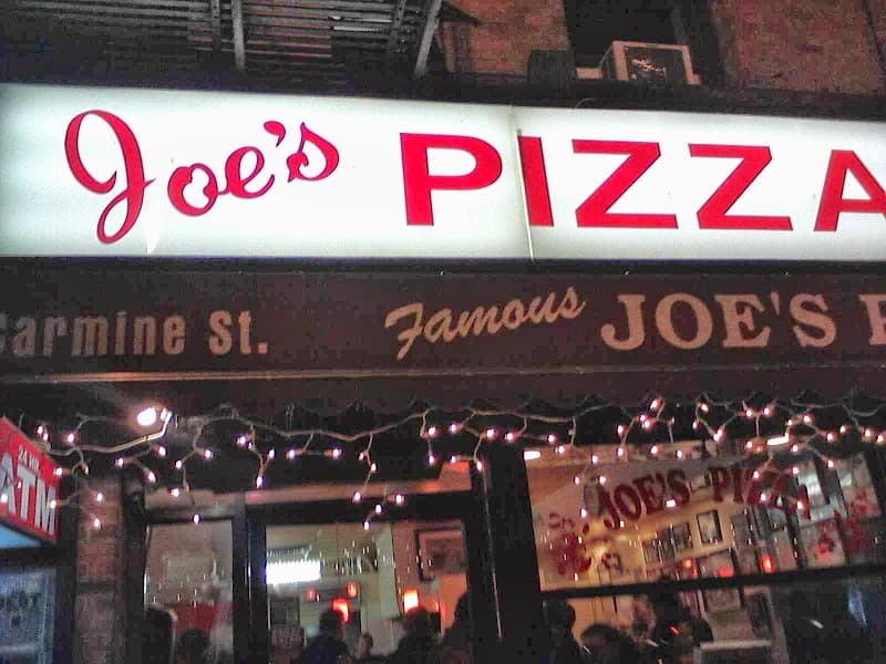 Joe’s Pizza Carmine Street