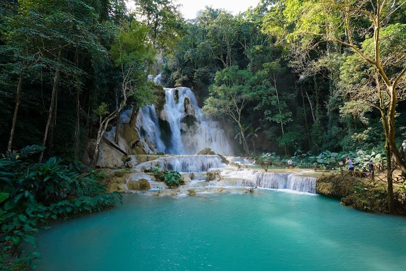Kuang Si Waterfall & Bear Sanctuary