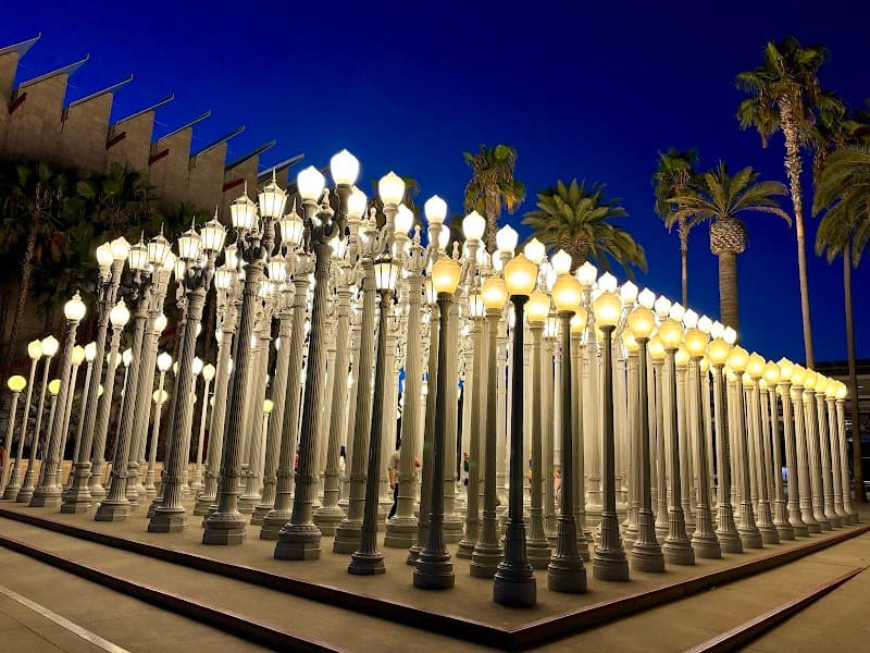 Los Angeles County Museum of Art (LACMA) & Urban Light