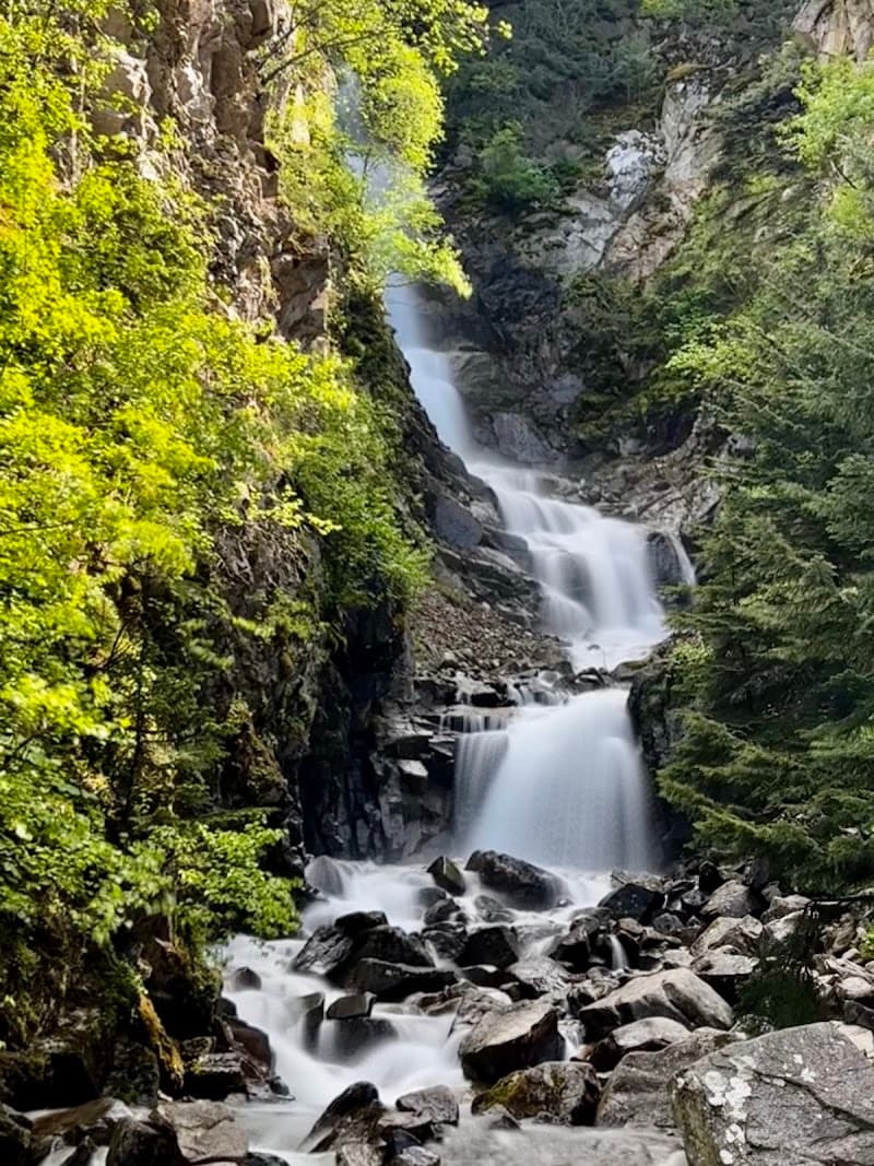 Lower Reid Falls & Gold Rush Cemetery Walk