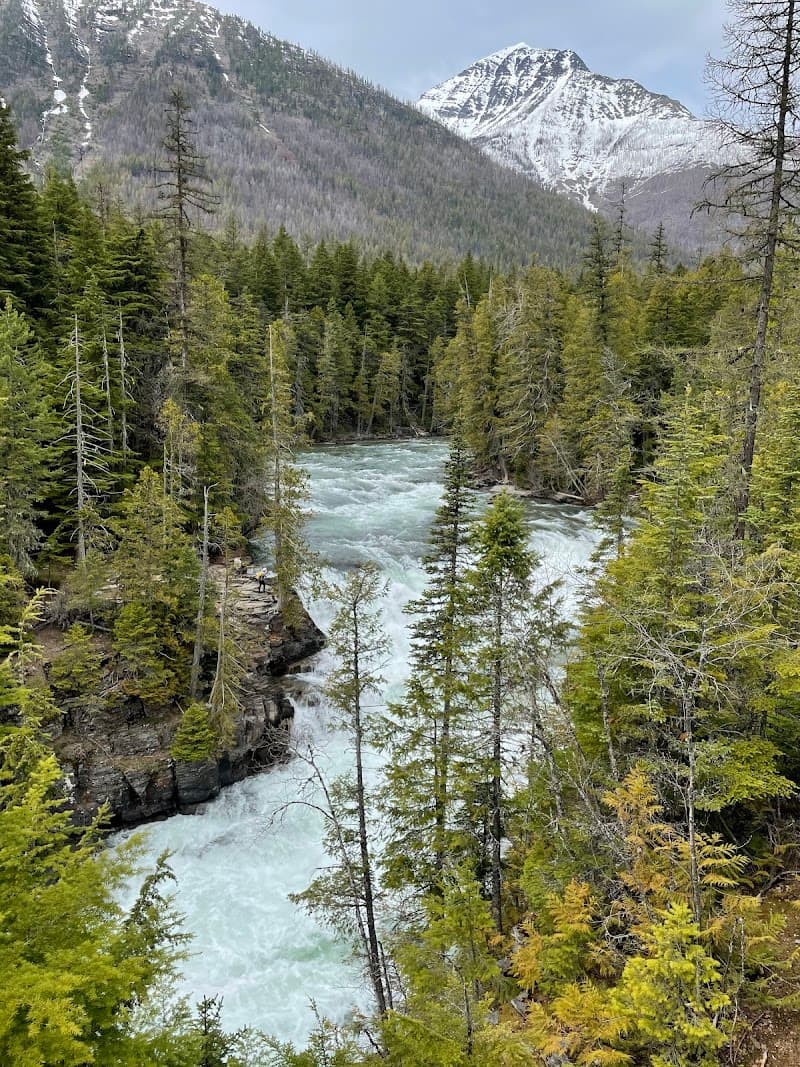 McDonald Falls and Sacred Dancing Cascade Pullouts