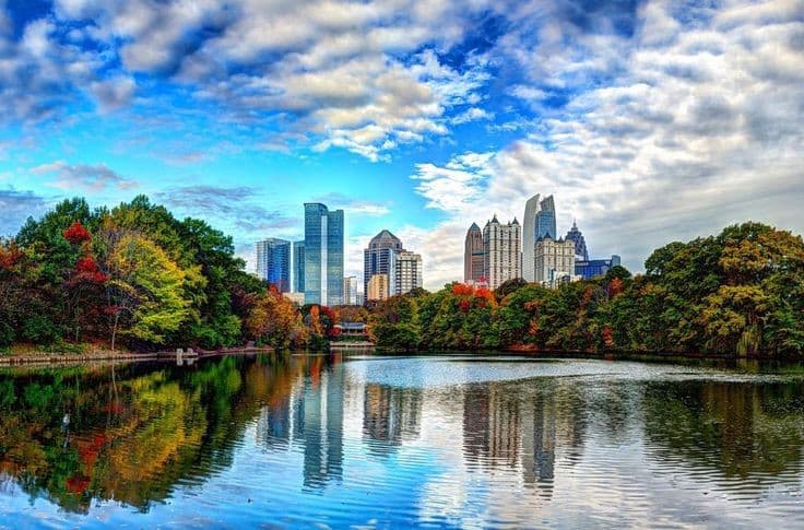 Midtown Architecture & Piedmont Park Walk