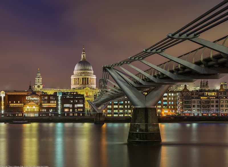 Millennium Bridge & St Paul's
