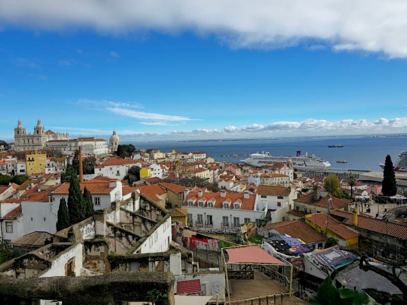 Miradouro das Portas do Sol & Santa Luzia
