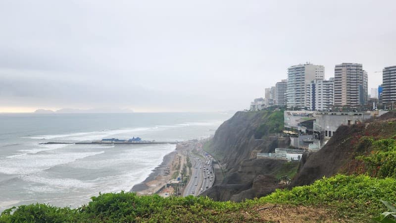 Miraflores Boardwalk at Night