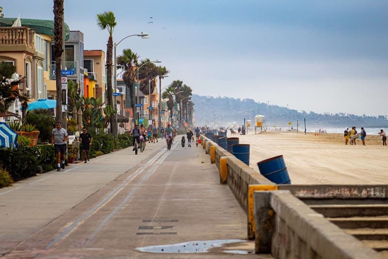 Mission Beach Boardwalk & Meditation Break