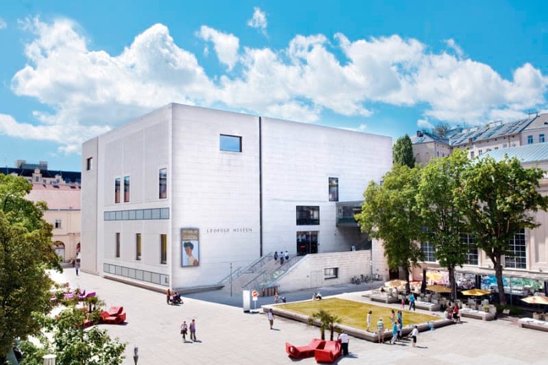 MuseumsQuartier (Leopold Museum & mumok area)